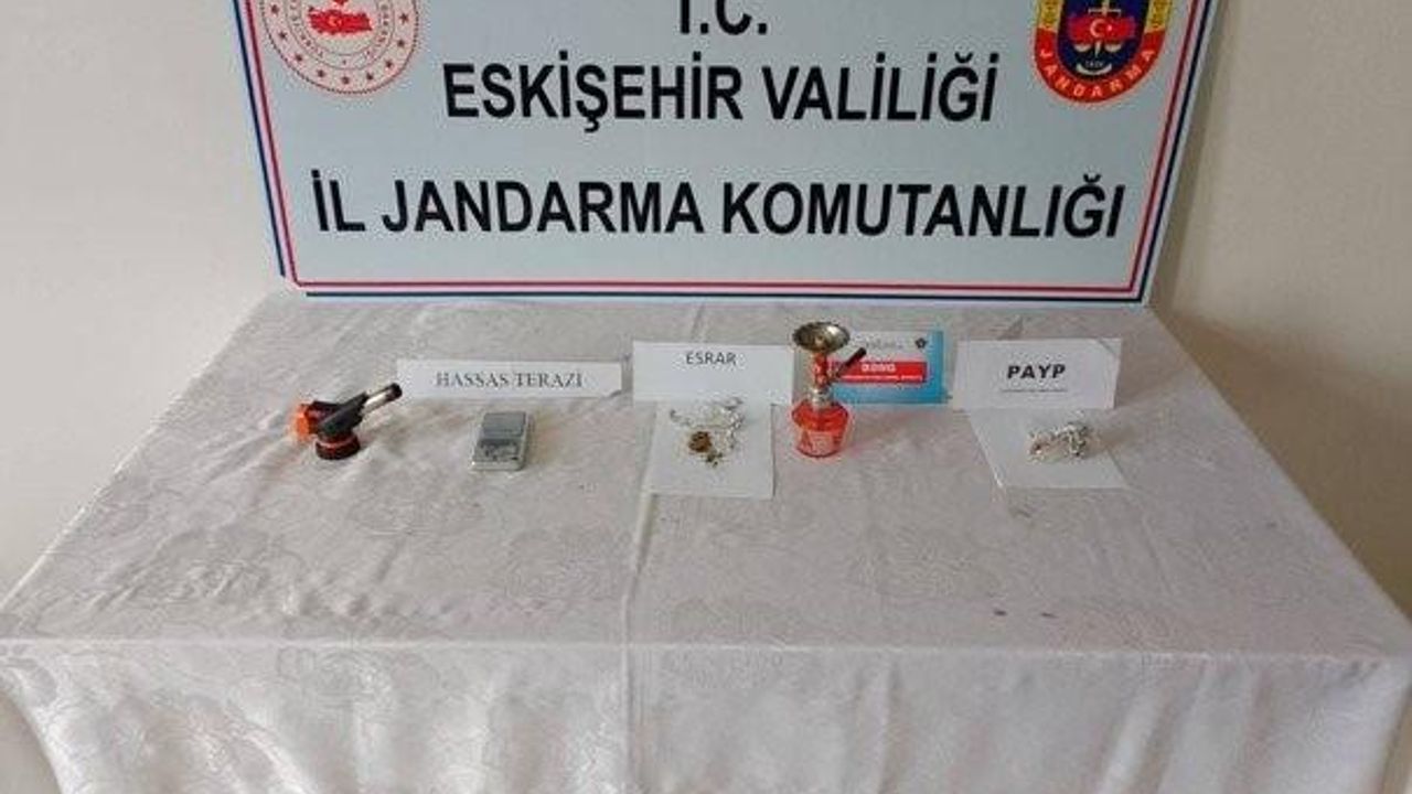 Jandarmadan Eskişehir'de uyuşturucu operasyonu
