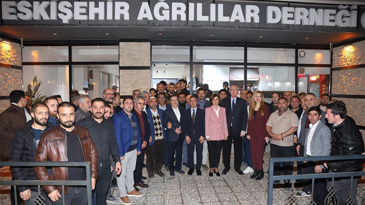 CHP Eskişehir adaylarından Ağrılılara ziyaret