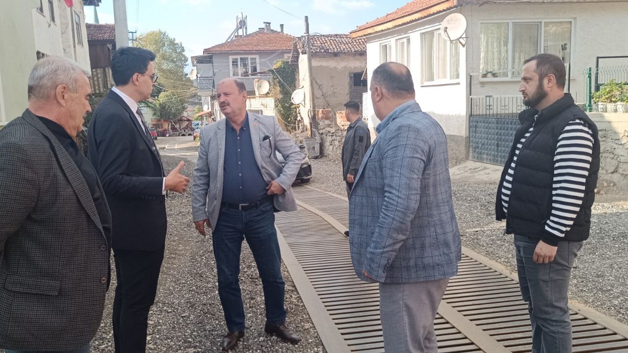 Bilecik kaymakamı taşkın önleme çalışmalarını inceledi