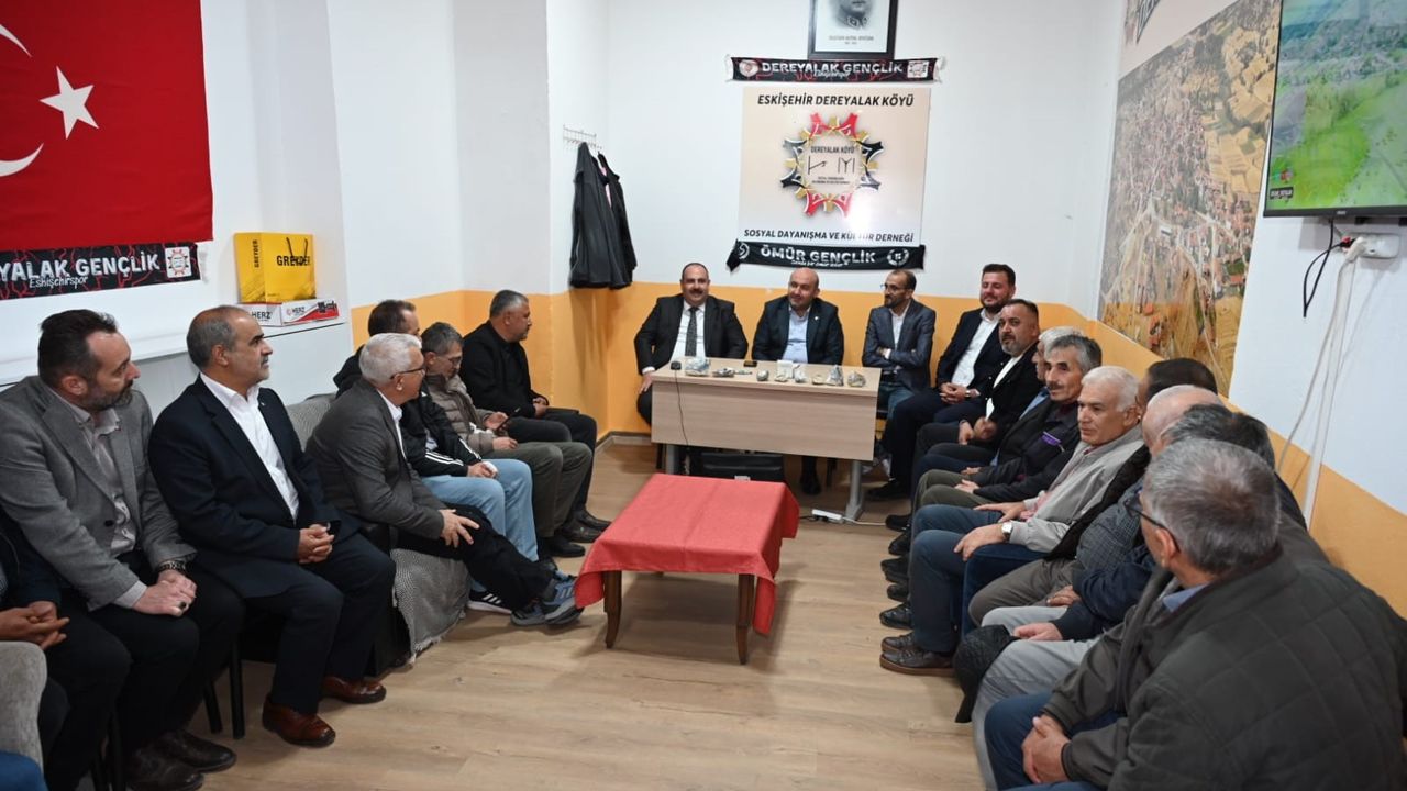 Başkan Hamamcı Dereyalaklılarla buluştu