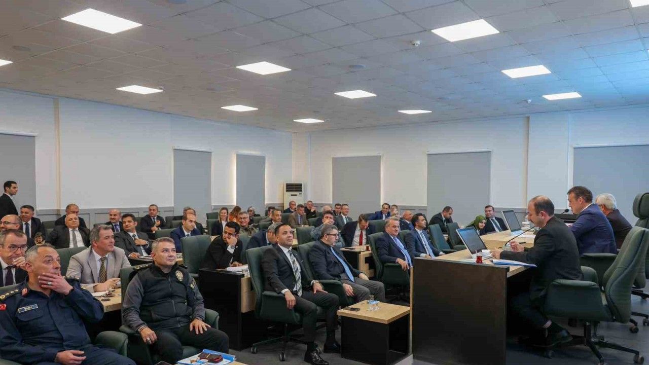 Bilecik’te İl Koordinasyon Kurulu toplantısı yapıldı