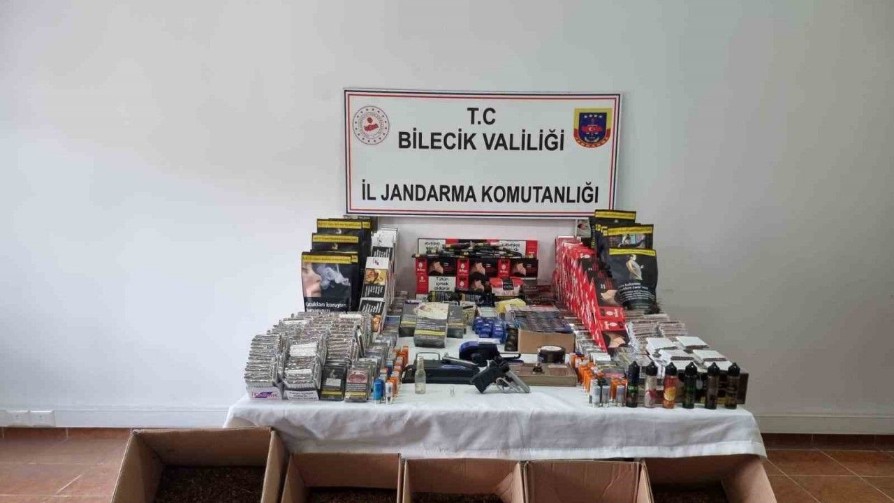 Bilecik’te uyuşturucu ve kaçak tütün operasyonu: 4 kişi yakalandı
