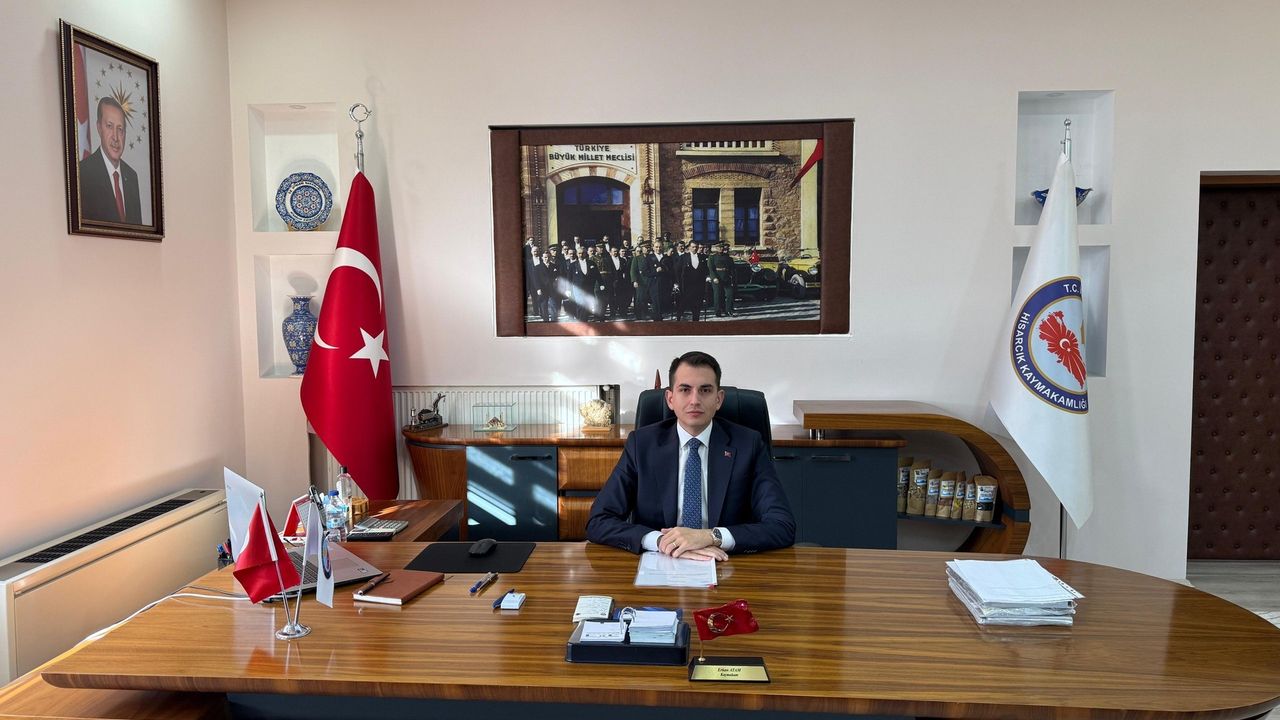 Kaymakam Atam, Hisarcık’ta hizmete başladı