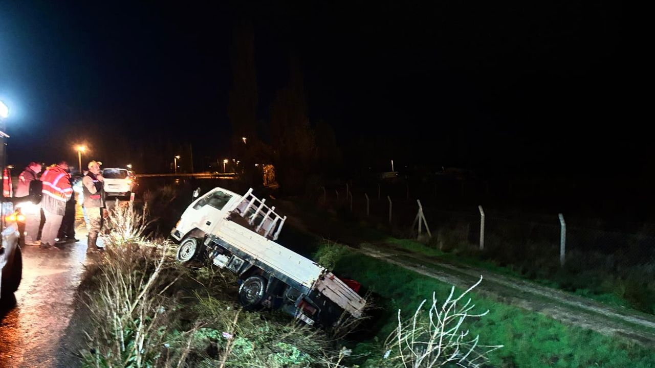 Eskişehir'de şarampole yuvarlandı burnu bile kanamadı!