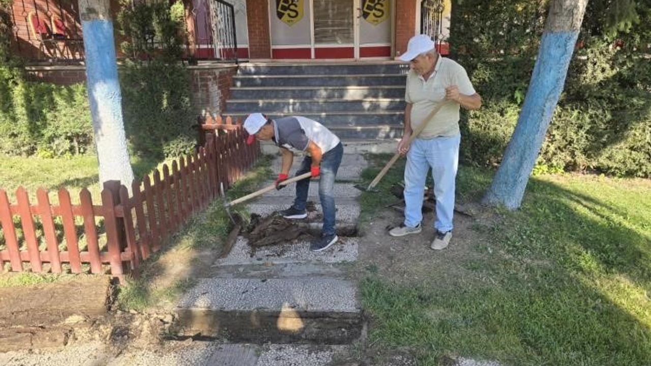 Bayırköy'de bakım ve onarım çalışmaları sürüyor