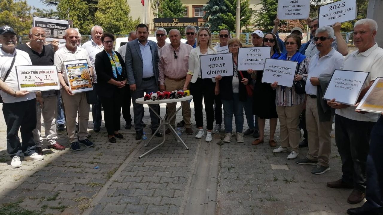 İYİ Parti Eskişehir'den hububat fiyatına tepki