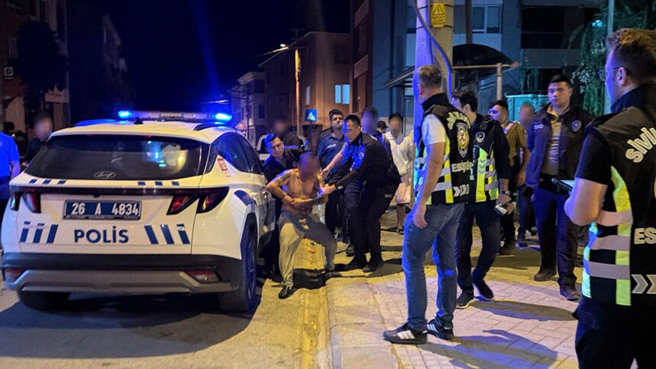 Eskişehir'de olaylı gece: Polisten kaçıp ortalığı birbirine kattı!