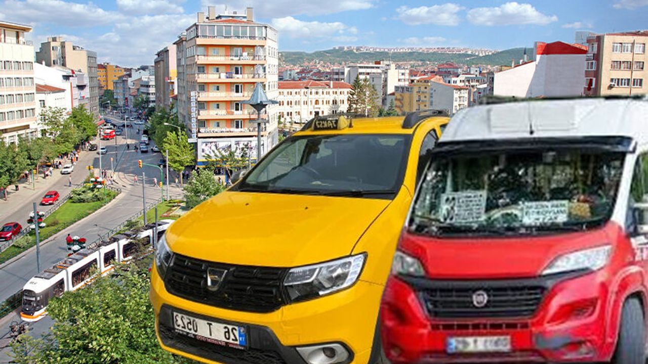 Mecliste kabul edildi: Eskişehir'de taksi ve dolmuş ücretlerine zam!