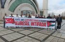 Eskişehir'de iki üniversitede önce protesto sonra dua
