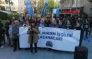Eskişehir'de maden işçilerine destek!