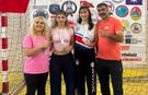 Başarılı sporcular birinci olup alkış aldı
