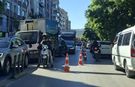 Devam eden inşaat Eskişehir'de trafiği kilitledi