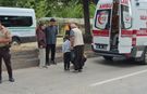 Eskişehir'de yaya geçidinde korkutan kaza: Torunuyla hastanelik oldu