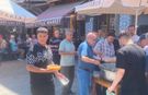 Tarihi Odunpazarı'nda aşure bereketi paylaşıldı