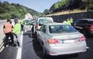 Bozüyük yolunda feci kaza: 4 araç çarpıştı!