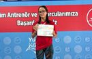 Aybike Tekin gurur yaşattı