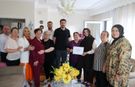 Ayşen Gürcan’dan Vişnelik’te hane ziyaretleri