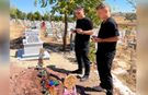 Altes üyeleri Elif’in mezarında dua etti