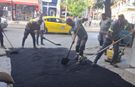 Eskişehir’de esnafın tek mesajı caddeyi asfalta kavuşturdu
