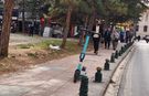 Eskişehir kaldırımlarında geçiş çilesi
