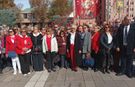 Eskişehir’de Cumhuriyet Bayramı için anlamlı tören! Üç kurumdan ortak kutlama