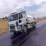 Afyon'da bu yolu kullanan araçlar mora boyandı
