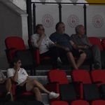 İlimiz antrenörleri maçı takip etti