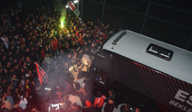 Eskişehirspor'a muhteşem karşılama