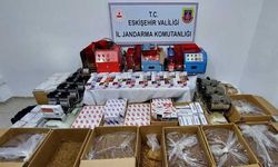 Eskişehir'de kaçak sigara satan 2 şüpheli yakalandı