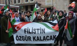 Eskişehir'de binlerce kişi Filistin için yürüdü!