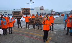 Eskişehir'de Ford Otosan işçisi grevde