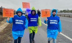 Harb-İş Eskişehir'den Ankara'ya yürüyor!