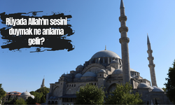 Rüyada Allah'ın sesini duymak ne anlama gelir?