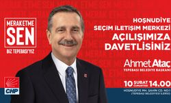Ahmet Ataç ilk seçim ofisini açıyor!