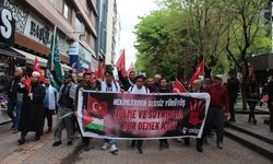 Eskişehir'de protesto: Gazze'yi unutturmayacağız