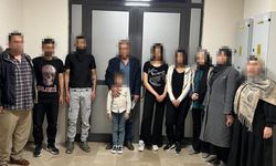 Afyonkarahisar’da 9 düzensiz göçmen yakalandı