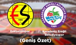 Eskişehirspor - Karadeniz Ereğli Bld. maçı (Geniş Özet)