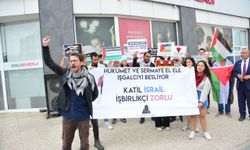 Eskişehir'de İsrail protestosu: Ticaret sonlandırılsın