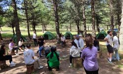Öğrencilere Simav Gölcük Yaylası’nde gençlik kampı