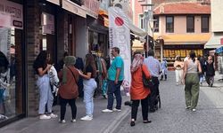Eskişehir'de okulların açılmasıyla çarşı doldu taştı