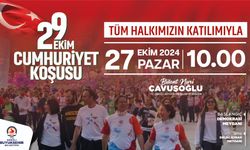 Denizli'de Cumhuriyet Koşusu heyecanı!