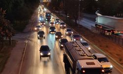 Eskişehir çevre yolunda kaza: Trafik bir buçuk saat durdu!