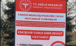 Eskişehir'de mesai dışı poliklinik hizmetleri devam ediyor