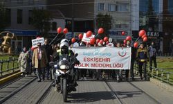 Eskişehir’de organ bağışına farkındalık yürüyüşü