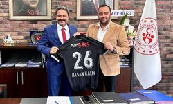 Eskişehirspor yönetiminden yeni İl Müdürü Kalın'a ziyaret