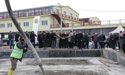 Tavşanlı Ahi Evran Camii’nin temeli dualarla atıldı