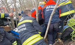 Eskişehir'de akaryakıt tankeri devrildi: Sürücü can verdi!