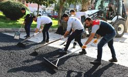 Bayraklı'da yol yenileme çalışmaları sürüyor