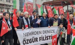 Kütahya’da Gazze için protesto: "İşgale ve zulme son verilsin"