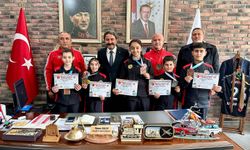 İl Müdürü Kalın, karatecileri ağırladı